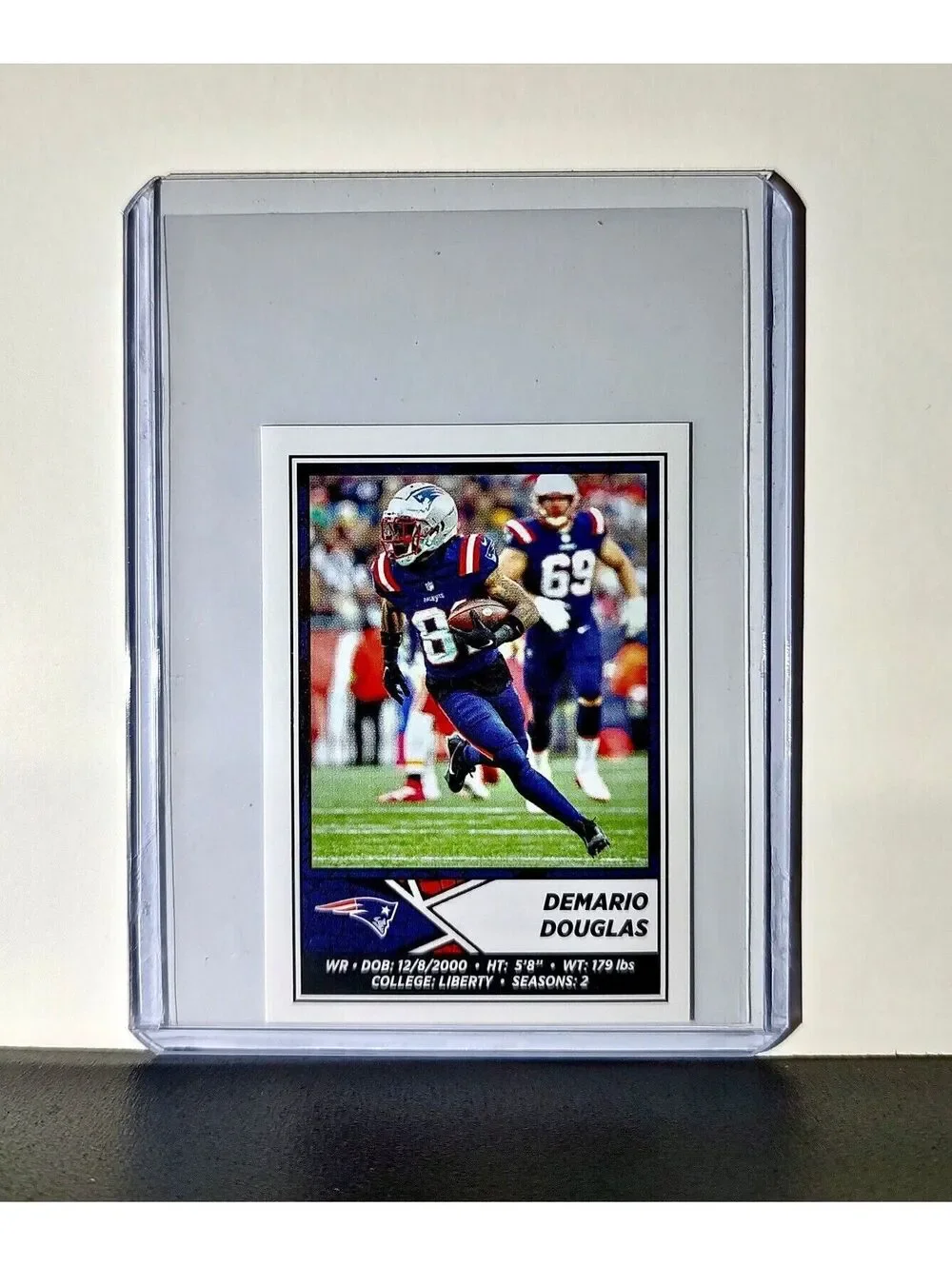 Demario Douglas 2024 Panini NFL Sticker #78 New England Patriots